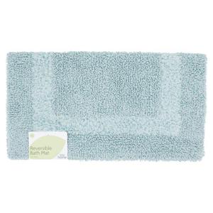 Morrisons Duck Egg Reversible Bath Mat