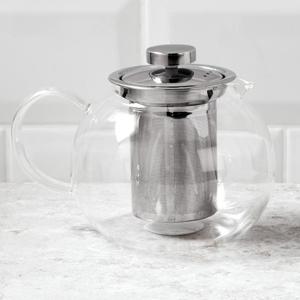 Morrisons Glass Teapot With Tea Infuser