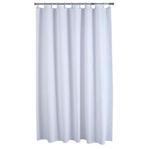 Aqualona Waffle Shower Curtain White 180Cm