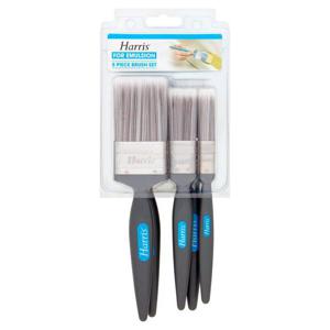 Harris Paint Brush Set 5 Piece Emulsion Decorating Brushes