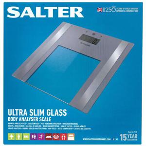 Salter Ultra Slim Glass Analyser Scale