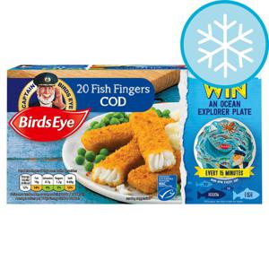 Birds Eye 20 Cod Fish Fingers 560G