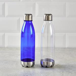 Morrisons Clear Milk Bottle Shape Water Bottle With Lid