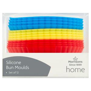 Morrisons Silicone Bun Moulds 12Pk