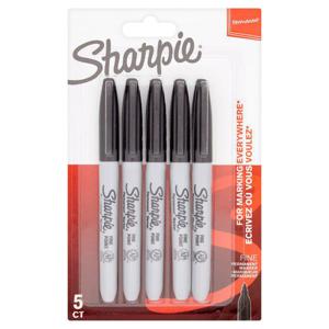 Sharpie Fine Permanent Marker 5Ct