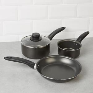 Morrisons Savers 3 Piece Pan Set