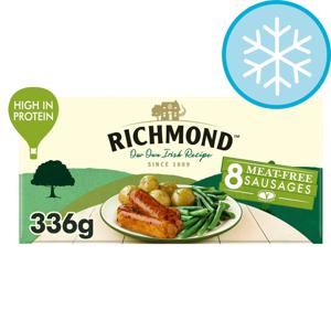 Richmond 8 Frozen Meat Free Sausages 336G