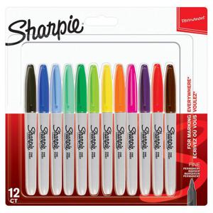 Sharpie Fine Permanent Marker Asssortment 12Ct