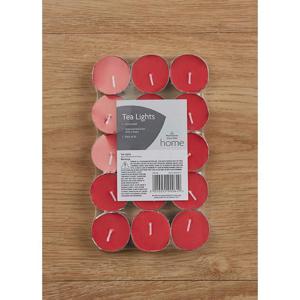 Morrisons Red Tealights 30Pk