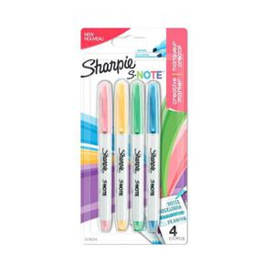 Sharpie S.Note Creative Marker Pastel 4Ct