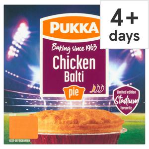 Pukka Chicken Balti Pie