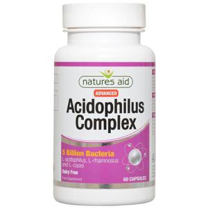 Natures Aid Dairy Free Acidophilus Capsules