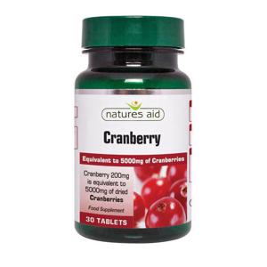 Natures Aid Cranberry 5000mg Tablets