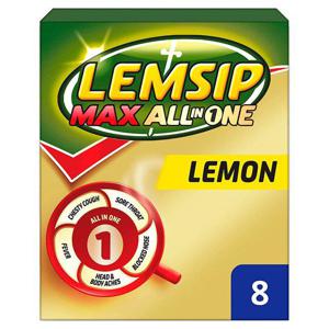 Lemsip Lemon Hot Drink Max All In One