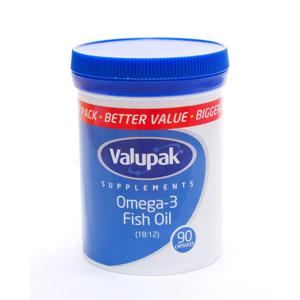 Valupak Omega-3 Fish Oil Capsules