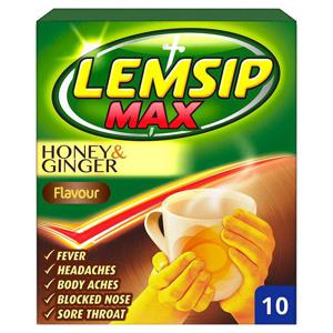 Lemsip Max Infusions Honey & Ginger Sachets