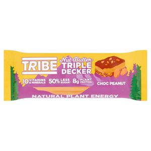 Tribe Triple Decker Choc Peanut Butter Bar