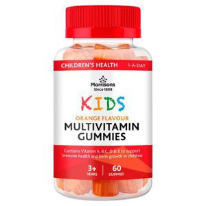 Morrisons Kids Abcde Gummies Orange Flavour Vitamins