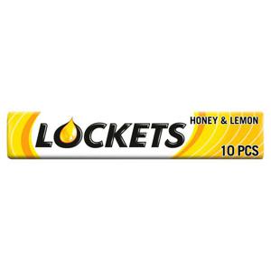 Lockets Honey & Lemon Cough Sweet Lozenges