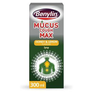 Benylin Mucus Cough Max Honey & Lemon Syrup