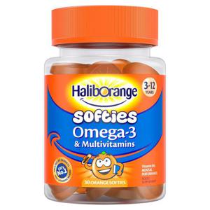 Haliborange Omega 3 Softies 30's Orange