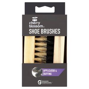 Cherry Blossom Twin Set Shoe Brushes