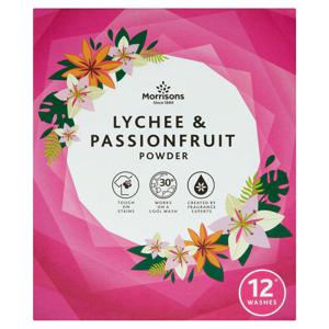 Morrisons Lychee & Passionfruit Powder 12 Washes