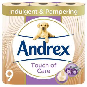 Andrex Touch of Luxury Shea Butter Toilet Tissue