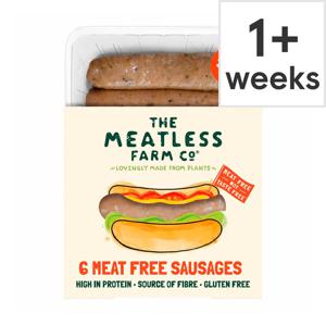 The Meatless Farm 6 Meat Free Sausages 300G