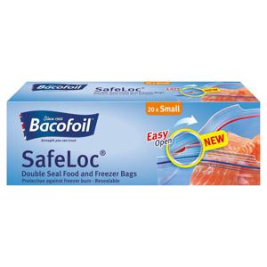 Bacofoil Double Seal Safeloc Small Food & Freezer Bags