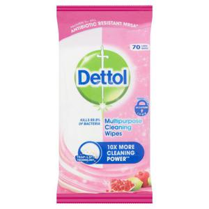 Dettol Multipurpose Cleaning Wipes Pomegranate & Lime Large Wipes