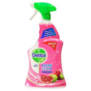 Dettol Power & Fresh Multi Purpose Cleaner Spray Pomegranate & Lime