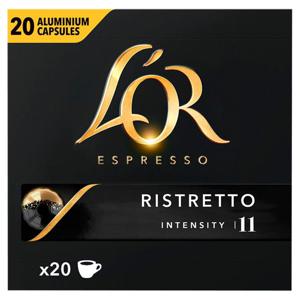 L'OR Espresso Ristretto 20 aluminium coffee capsules