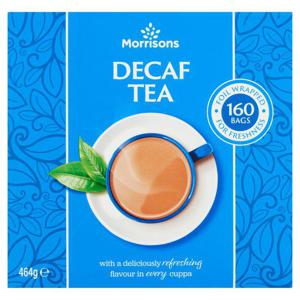 Morrisons Decaff Tea Bags 160 Pack