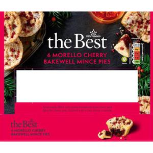 Morrisons The Best Cherry & Amaretto Crumble Mince Pies