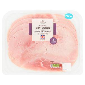 Morrisons Carvery Dry Cured Ham Cooked On The Bone