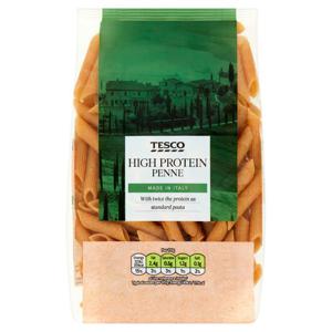 Tesco 30% Protein Penne Pasta 250G