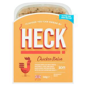 Heck Chicken Italia Sausages 340g