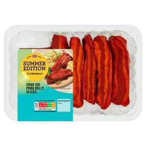 Sainsbury's Char Sui Fresh Pork Belly Slices Summer Edition 400g