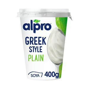 Alpro Greek Style Plain Yoghurt Alternative 400g