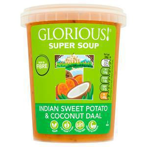 Glorious! Indian Sweet Potato and Coconut Daal Soup 600g