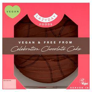 Lazy Day Free From Chocolate Celebration Cake 650g