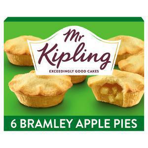 Mr Kipling Bramley Apple Pies x6