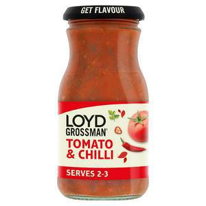 Loyd Grossman Pasta Sauce, Tomato & Chilli 350g