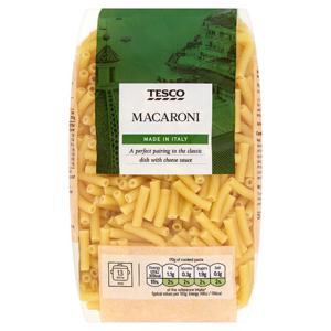 Tesco Macaroni Pasta 500G