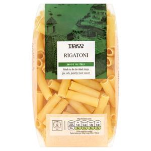 Tesco Rigatoni Pasta 500G