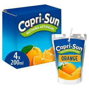 Capri-Sun Orange 4 x 200ml