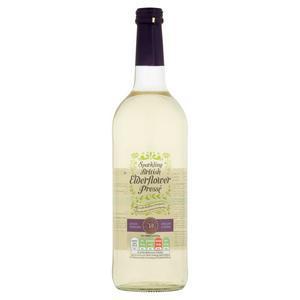 Sainsbury's English Elderflower Presse, Sparkling, Taste the Difference 750ml (Sugar levy applied)