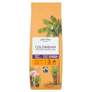 Sainsbury's Fairtrade Colombian Beans, Taste the Difference, Strength 3 227g