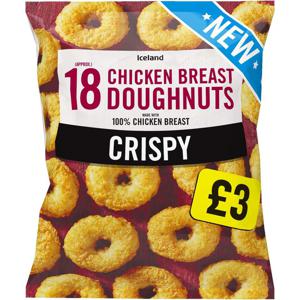 Iceland 18 (approx.) Crispy Chicken Breast Doughnuts 720g